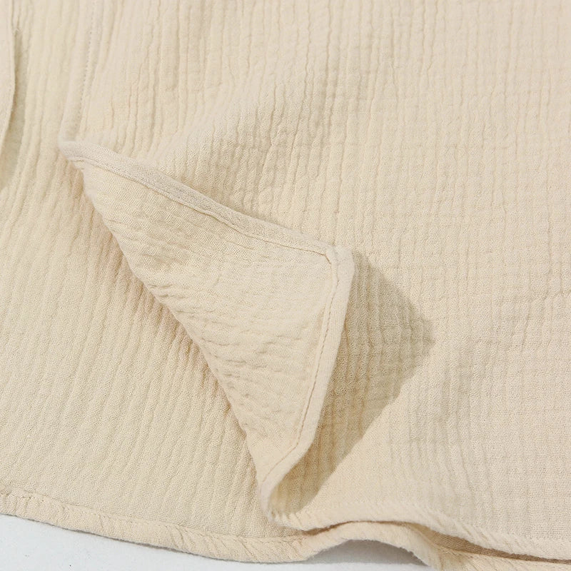 NTG 2022 WOMEN V-NECK GAUZE DRESS