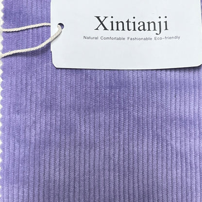 NTG Fad Purple / 100x140cm Xintianji fustian corduroy fabric