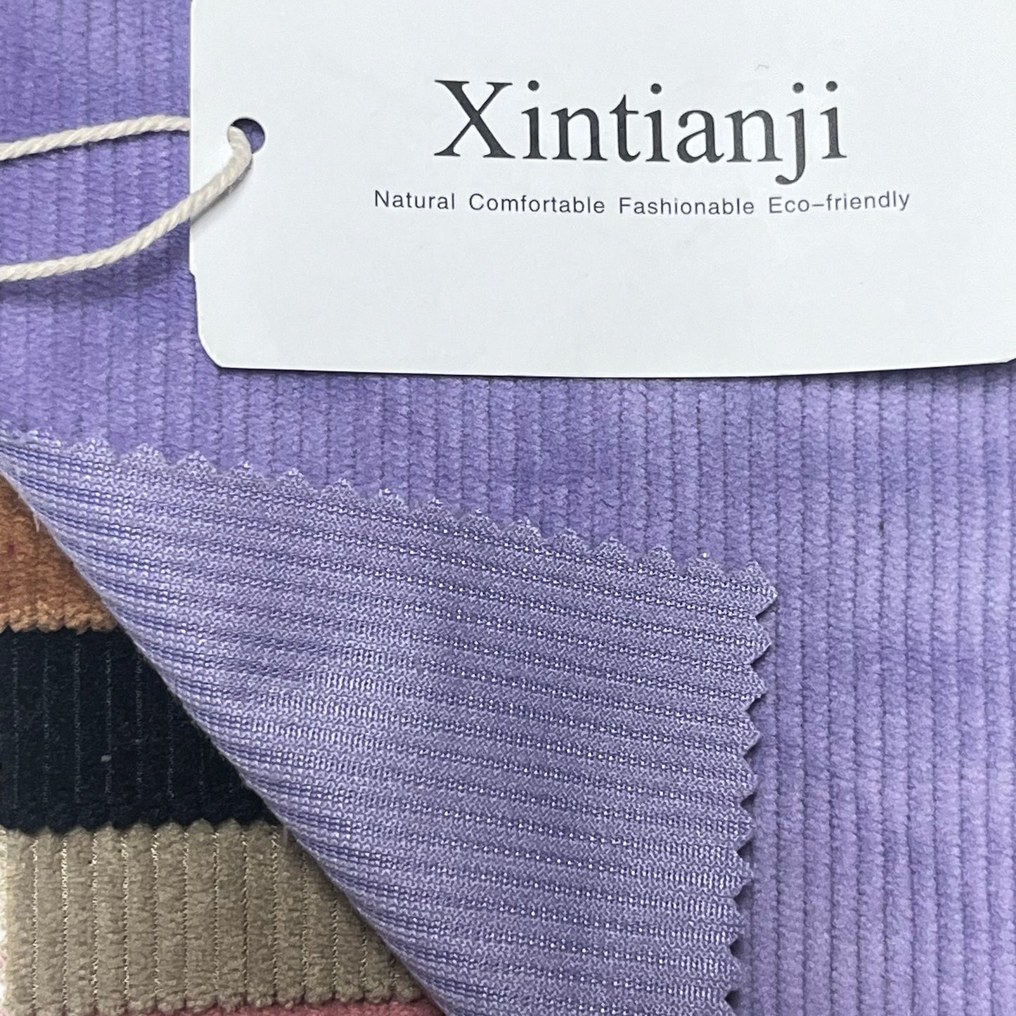 NTG Fad Purple / 100x140cm Xintianji fustian corduroy fabric