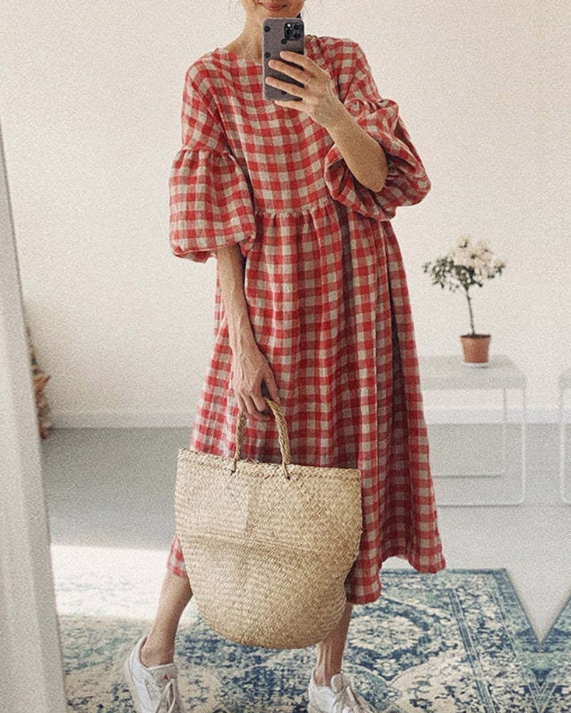 PLAID ELEGANT RETRO NTGFad PLAID ELEGANT RETRO NTGFad