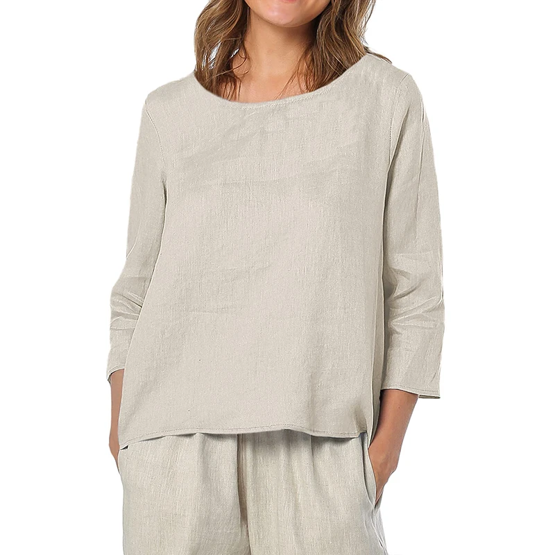 100% Linen Oversized T-Shirt