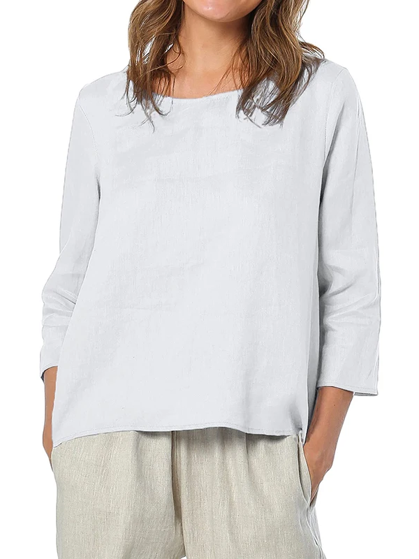 100% Linen Oversized T-Shirt