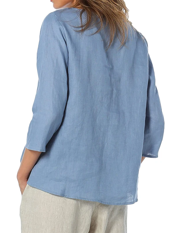 100% Linen Oversized T-Shirt