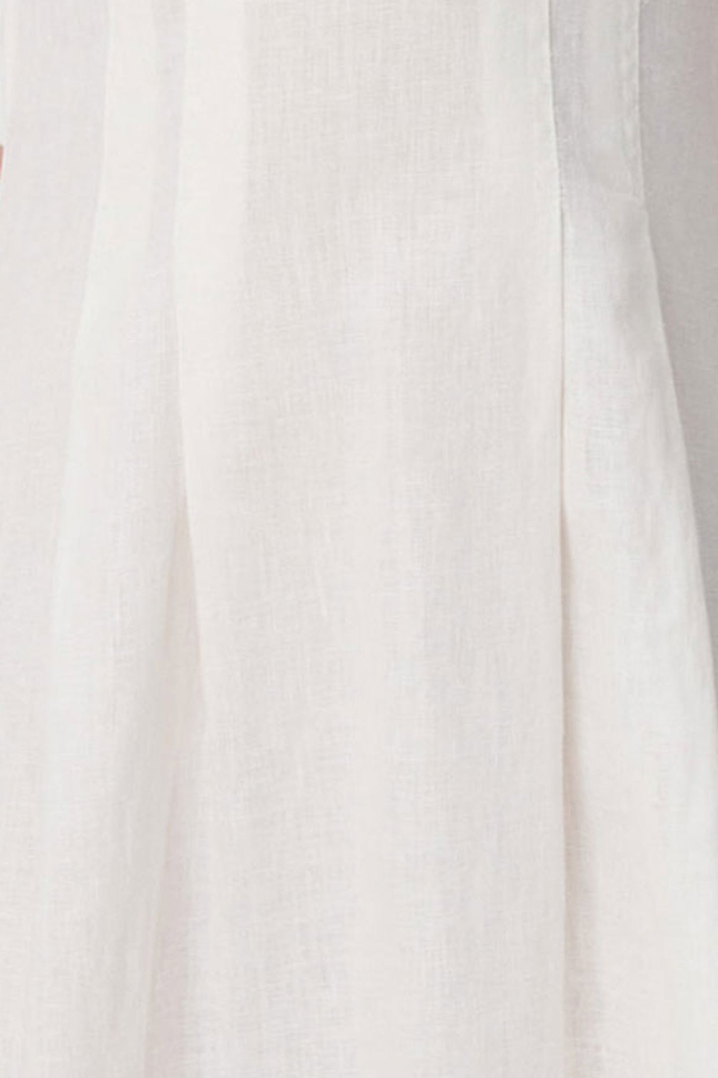 mysite Dress Anica Linen Mini Dress Bone