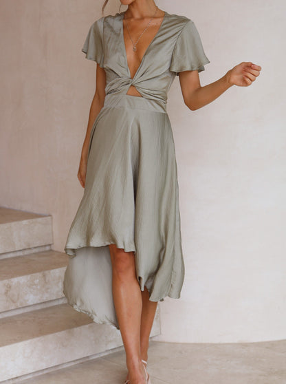 mysite evening-dresses Sunny Daze Dress - Olive