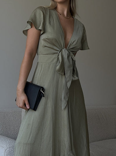 mysite evening-dresses Sunny Daze Dress - Olive