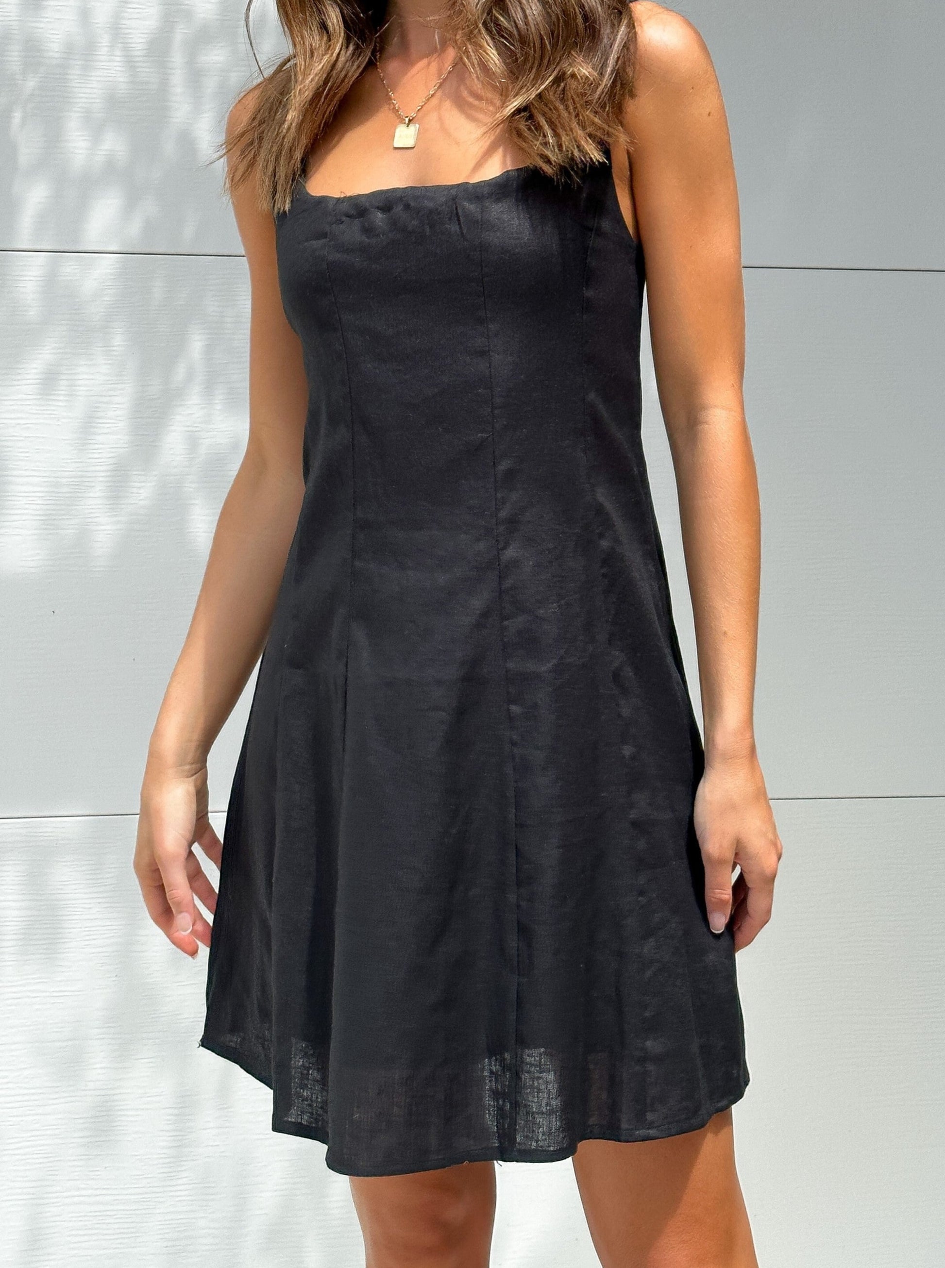 mysite mini-dresses Ariel Mini Dress - Black