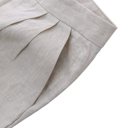 NTG Fad 100% Linen Women Linen High Waisted Trousers