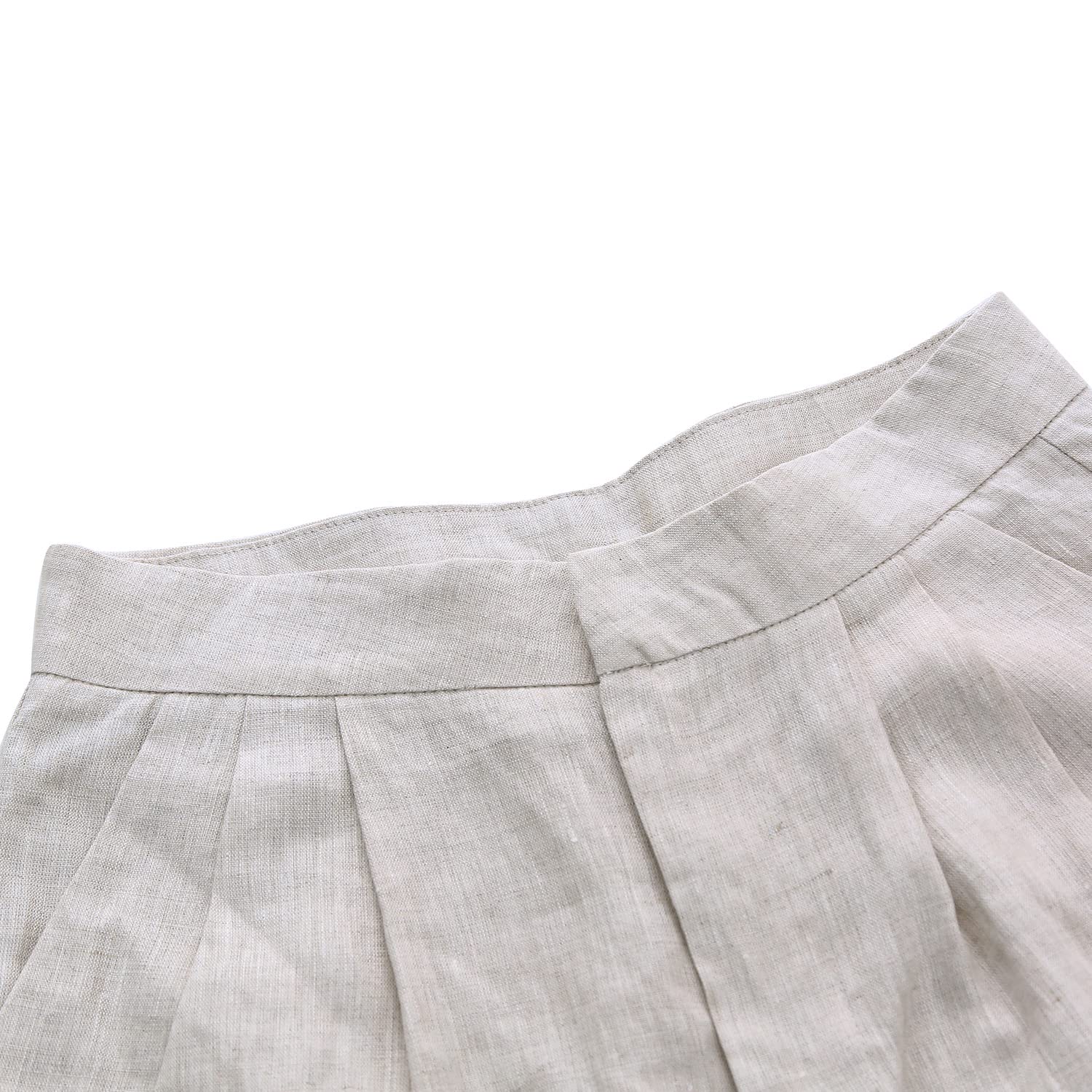 NTG Fad 100% Linen Women Linen High Waisted Trousers