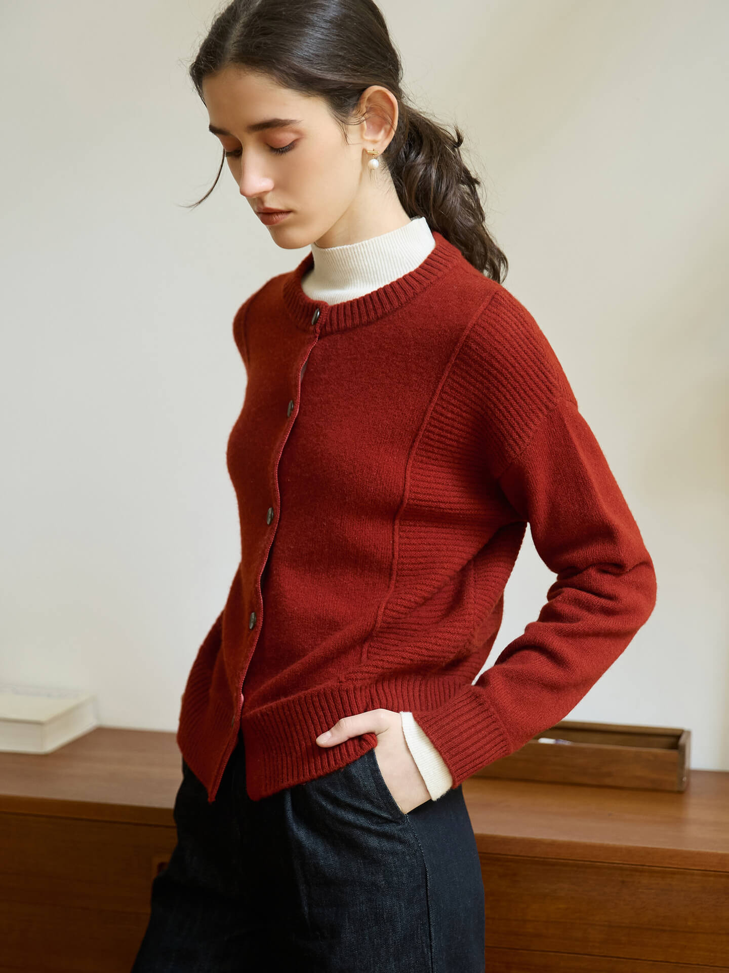 NTG Fad 100% Wool Sweater