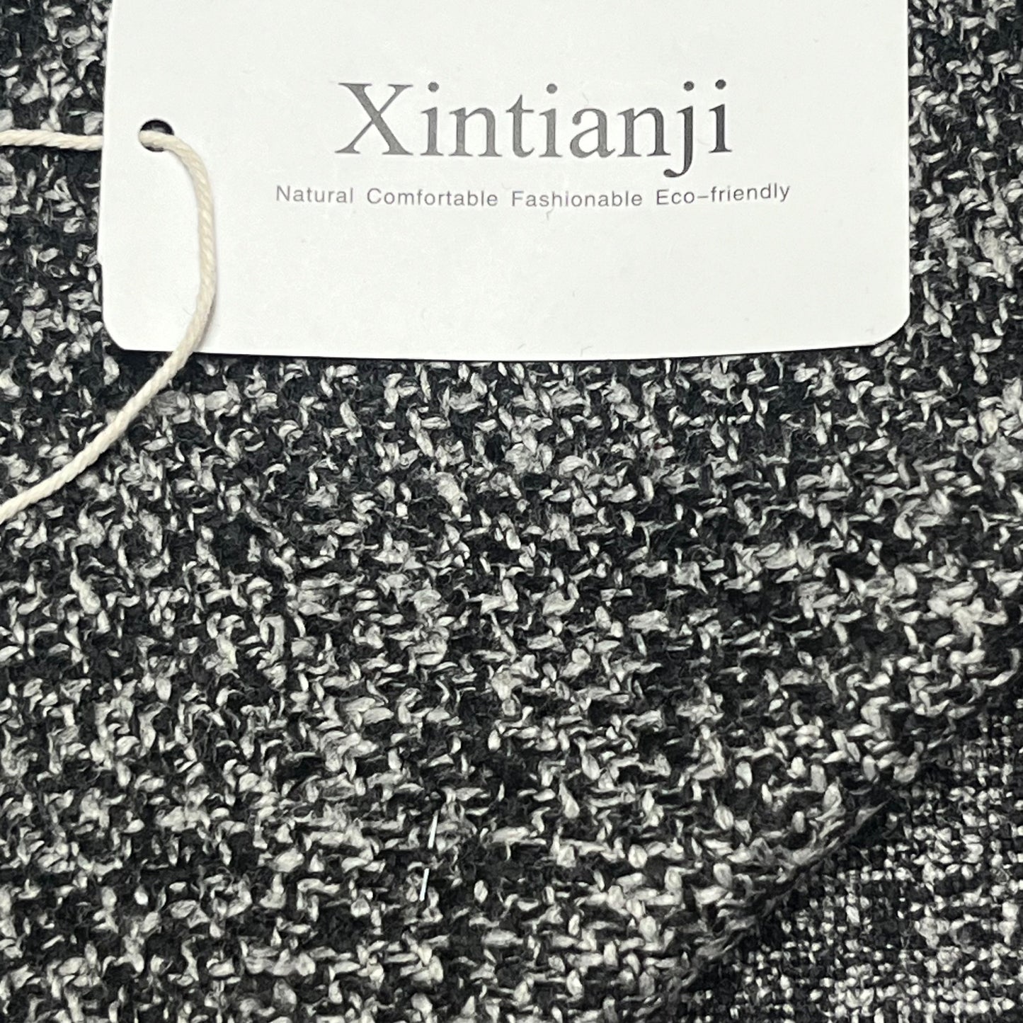 NTG Fad Black / 100x140cm Xintianji Woollen Cloth