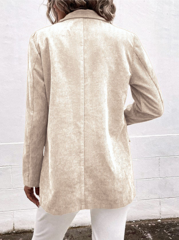 NTG Fad Blazers & Jackets Long Sleeve Solid Color Top Blazer