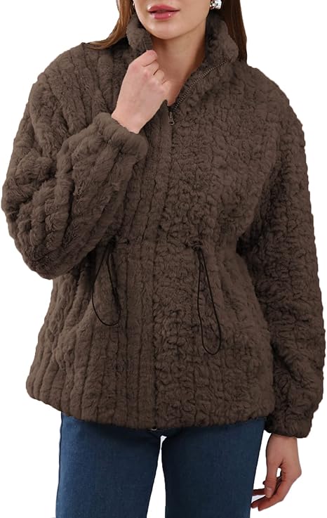 NTG Fad Brown / S Women's Faux Fur Coat