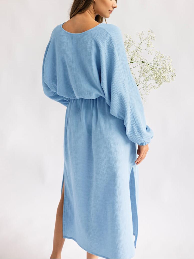 NTG Fad Casual Long Sleeve Nightdress