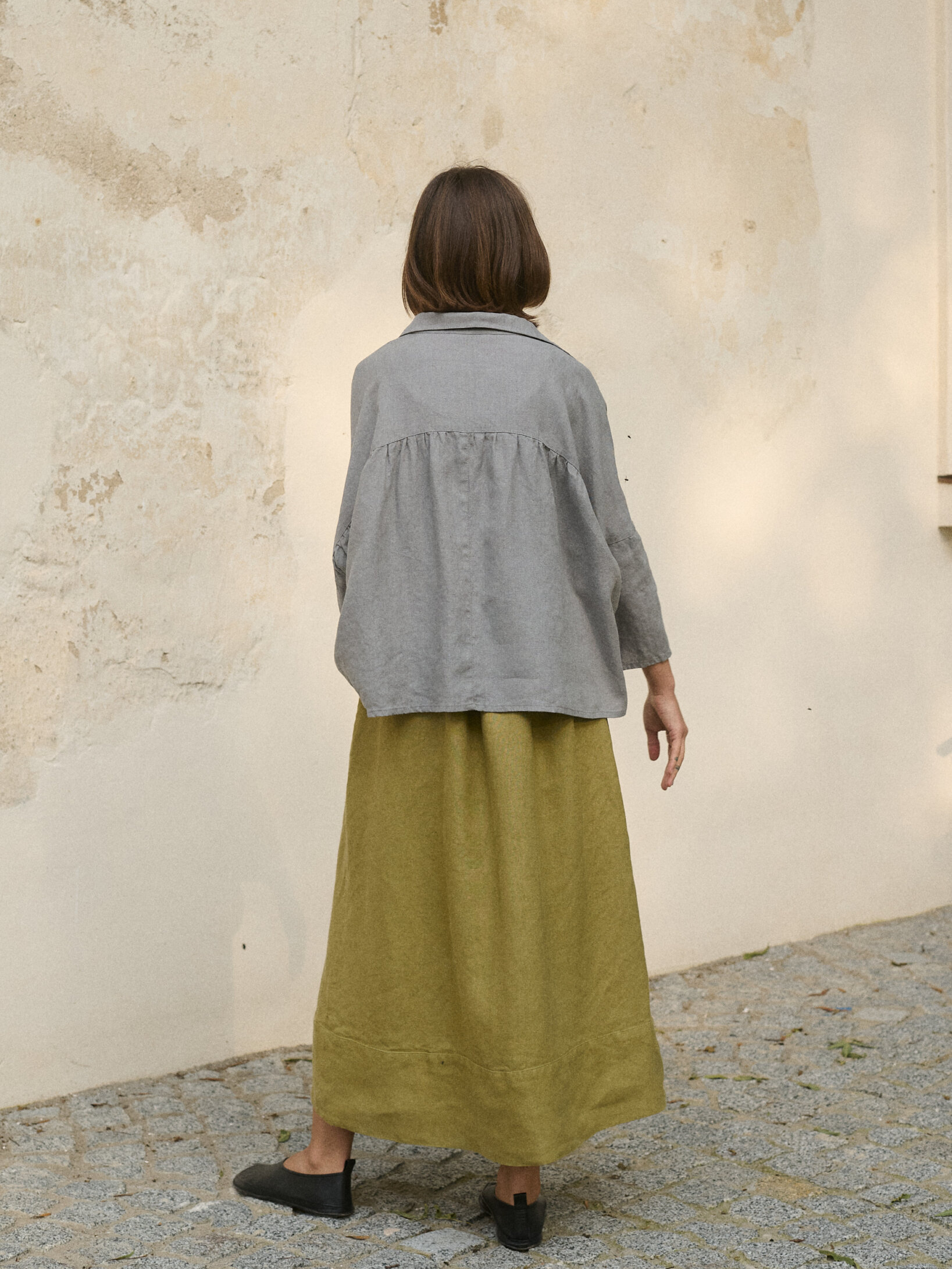 NTG Fad Cotton Linen Shirt