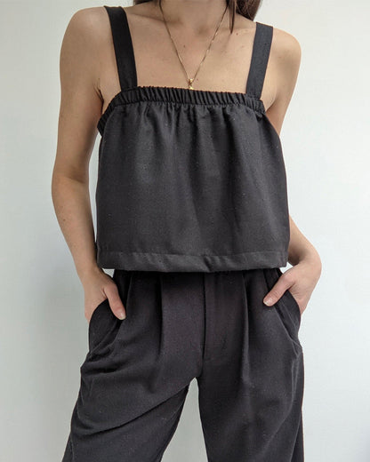 NTG Fad Cropped vest in a variety of colors-(Hand Make)