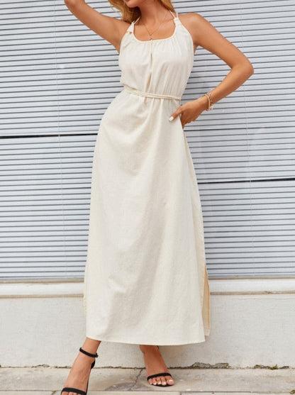 NTG Fad Dress Round neck loose casual dress
