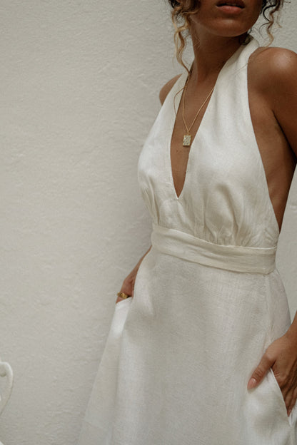 NTG Fad Dresses White / S Natalia Dress - Black-（Hand Made）