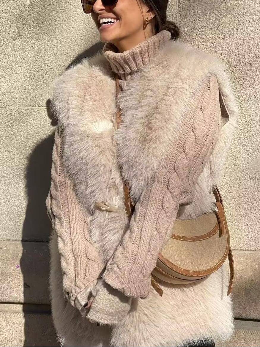 NTG Fad Faux Fur Vest