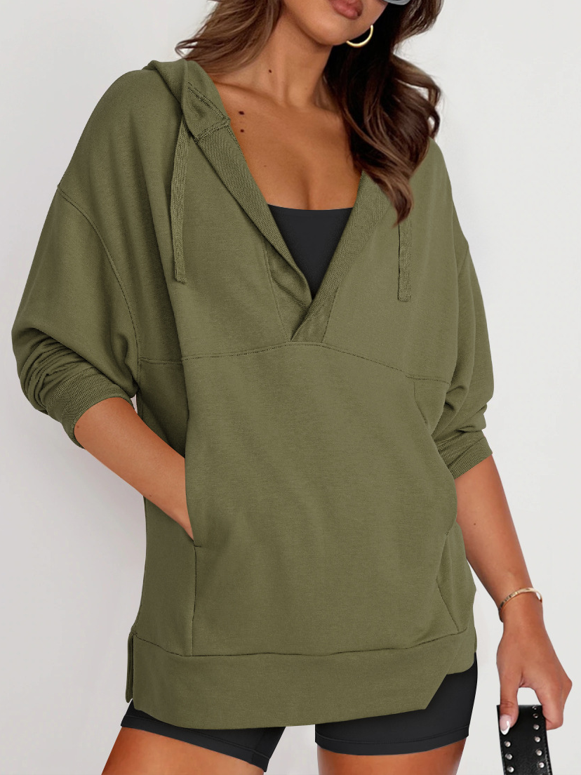 NTG Fad Green / S Autumn Women's Casual Hoodie