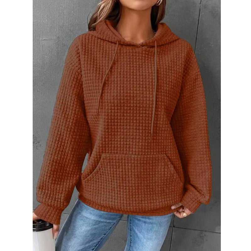 NTG Fad Hoodies & Sweatshirts Amber / S Cool and chic textured sweater for women