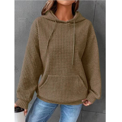 NTG Fad Hoodies & Sweatshirts Dark gray / S Cool and chic textured sweater for women