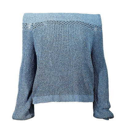 NTG Fad Hoodies & Sweatshirts One shoulder long sleeve knitted sweater