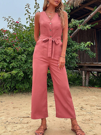 NTG Fad Jumpsuits & Rompers/Jumpsuits Sleeveless Resort Jumpsuit