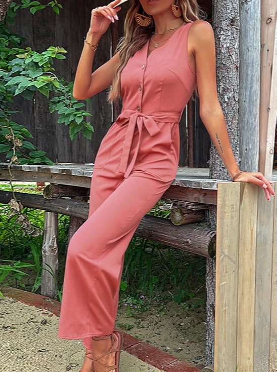 NTG Fad Jumpsuits & Rompers/Jumpsuits Sleeveless Resort Jumpsuit