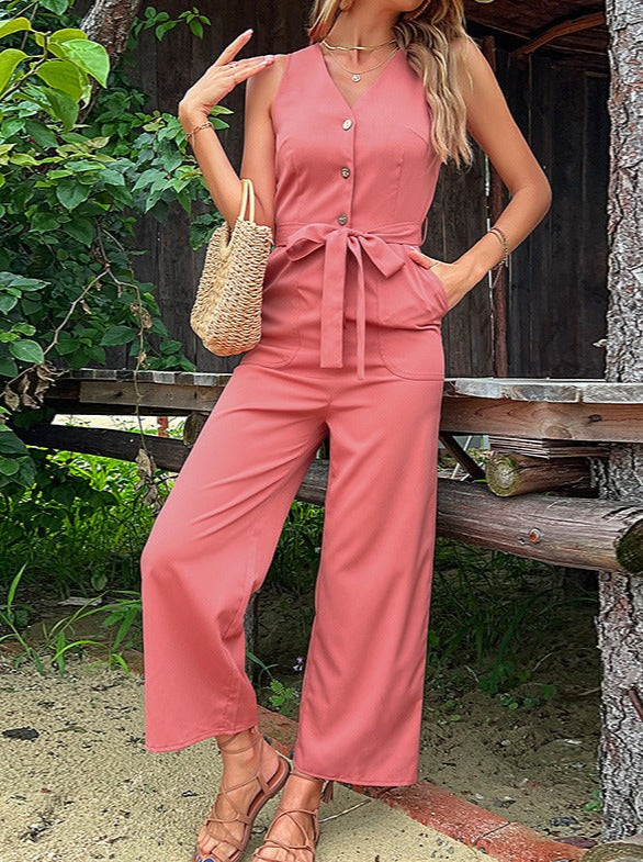 NTG Fad Jumpsuits & Rompers/Jumpsuits Sleeveless Resort Jumpsuit