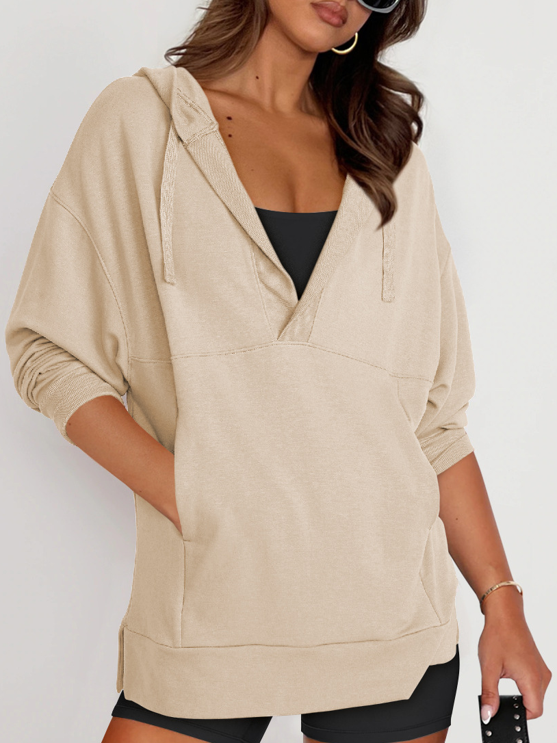 NTG Fad Khaki / S Autumn Women's Casual Hoodie