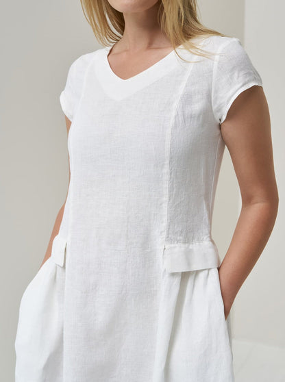 NTG Fad Linen dress Summer linen dress-(Hand Made)