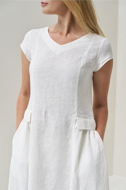 NTG Fad Linen dress Summer linen dress-(Hand Made)