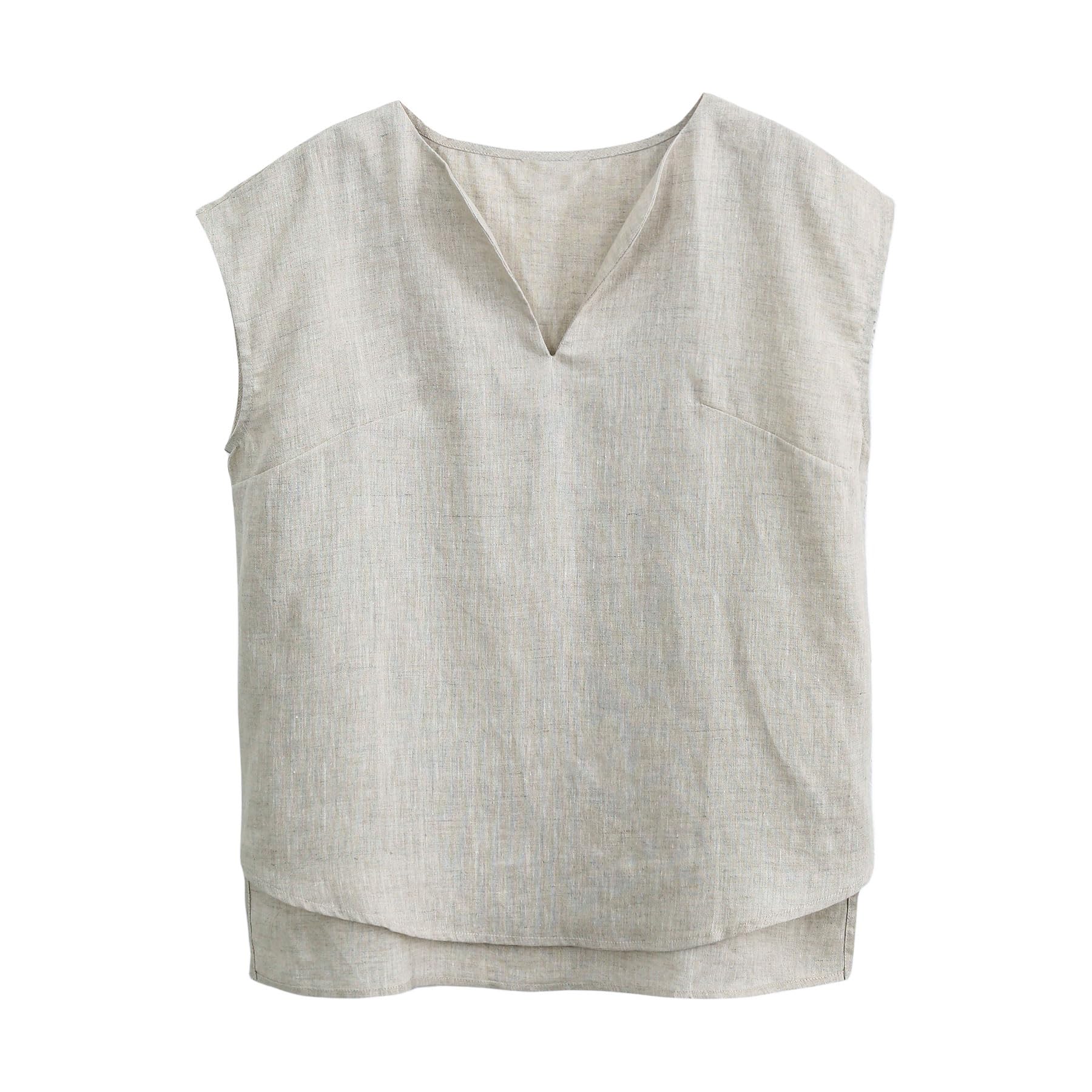 NTG Fad Linen / S 100% Linen Short Sleeve Top