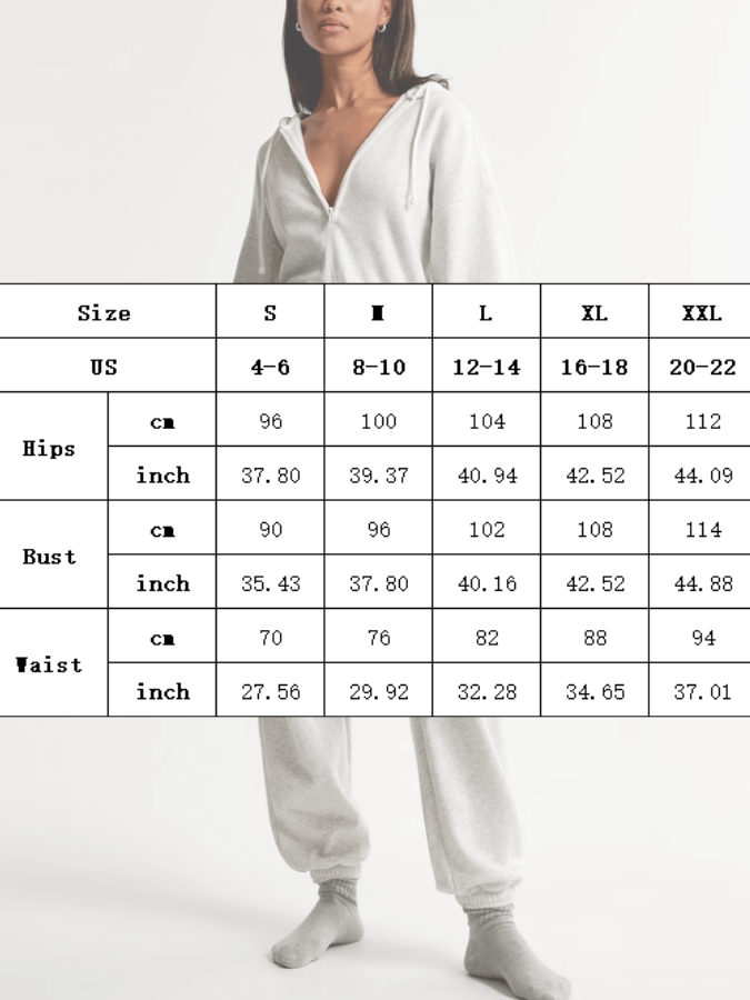 NTG Fad Long-Sleeve Hooded Fleece Jumpsuit