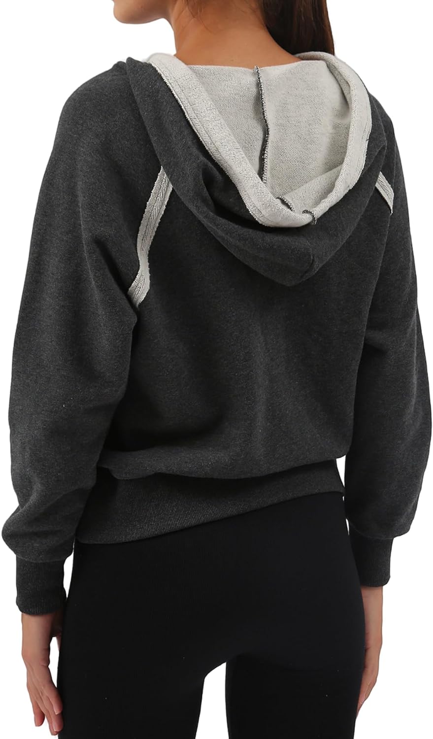 NTG Fad Long Sleeve Hoodie with Pockets Hooded Sweatshirt