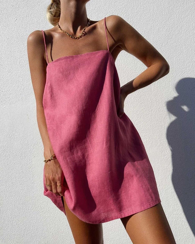 NTG Fad Mini Dresses Pink / S(4-6) Sling Comfort Resort Dress