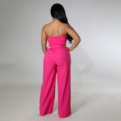 NTG Fad New high waisted chest jumpsuit