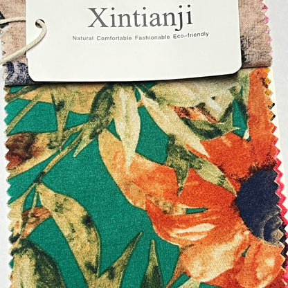 NTG Fad Pattern 3 / 100x140cm Xintianji Printing Rayon Fabric