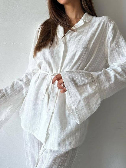 NTG Fad Pure Cotton Soft Ruffled Home Wear Set