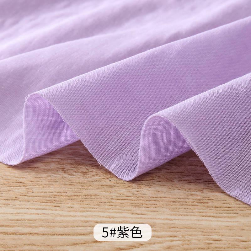 NTG Fad Purple / 100x150cm Xintianji 40S Double Gauze Cotton Fabric