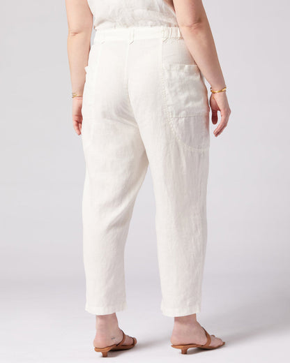 NTG Fad Relaxed Linen Tapered Pants-(Hand Make)