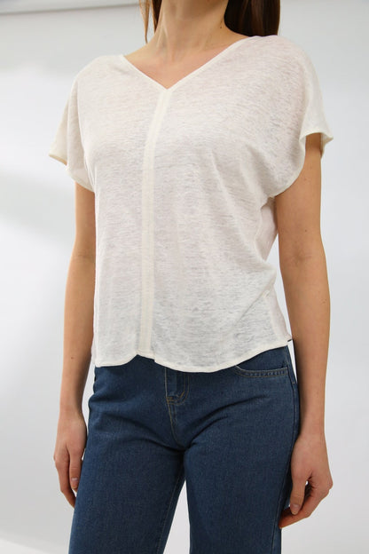 NTG Fad S 100% Linen Shirt, Nature linen shirt