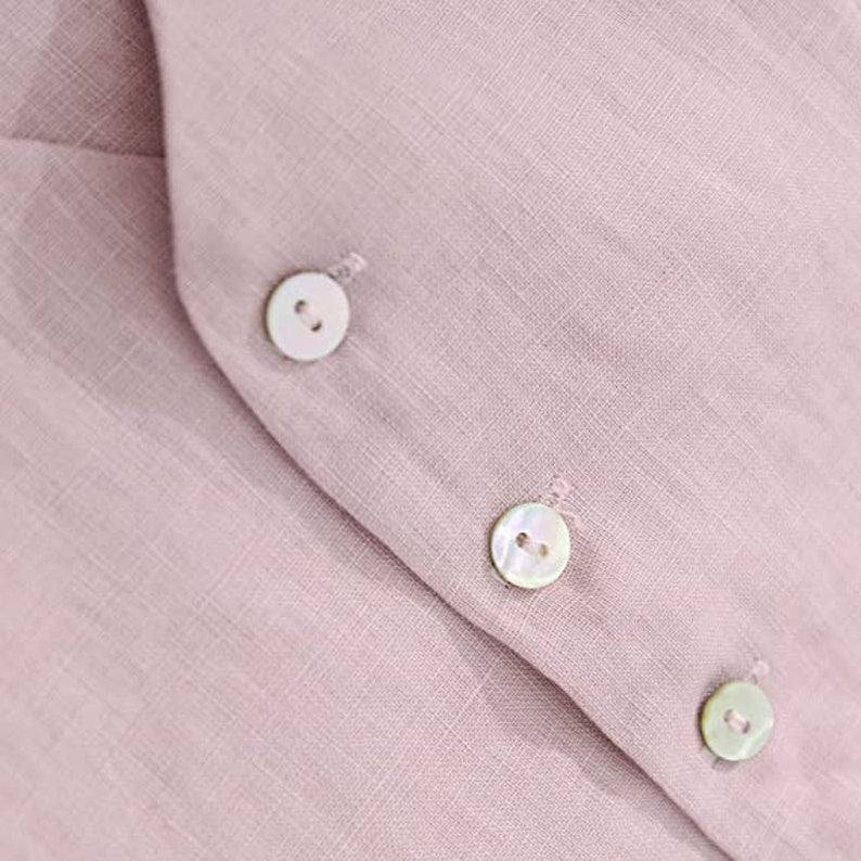 NTG Fad S / Pink Linen Waistcoat For Woman, Boho Waistcoat