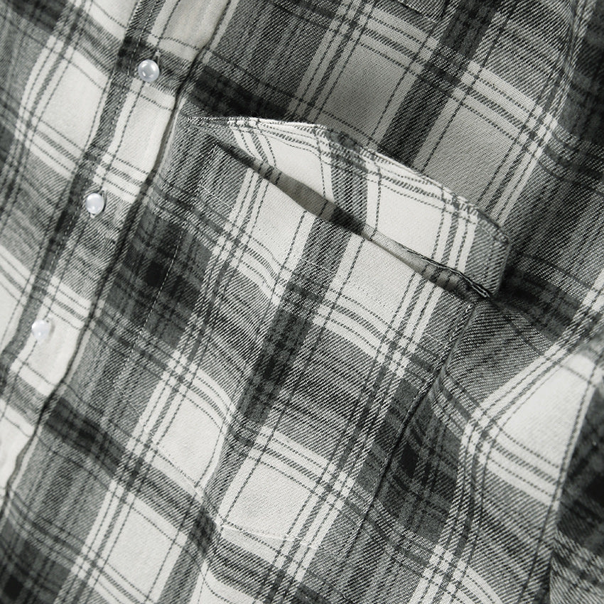 NTG Fad Shirts & Tops Classic Vintage Polyester-Cotton Check Shirt