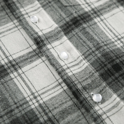 NTG Fad Shirts & Tops Classic Vintage Polyester-Cotton Check Shirt