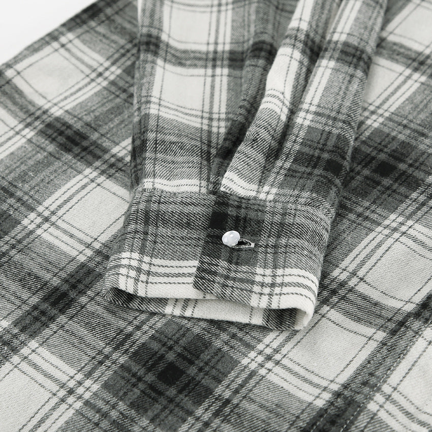 NTG Fad Shirts & Tops Classic Vintage Polyester-Cotton Check Shirt