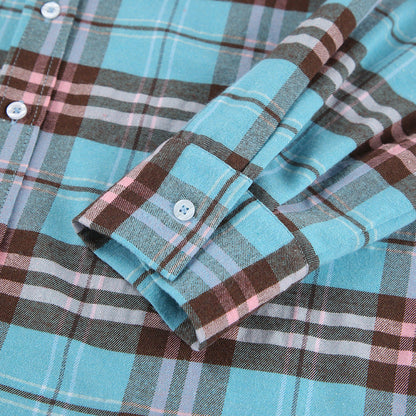 NTG Fad Shirts & Tops New casual loose design plaid shirt