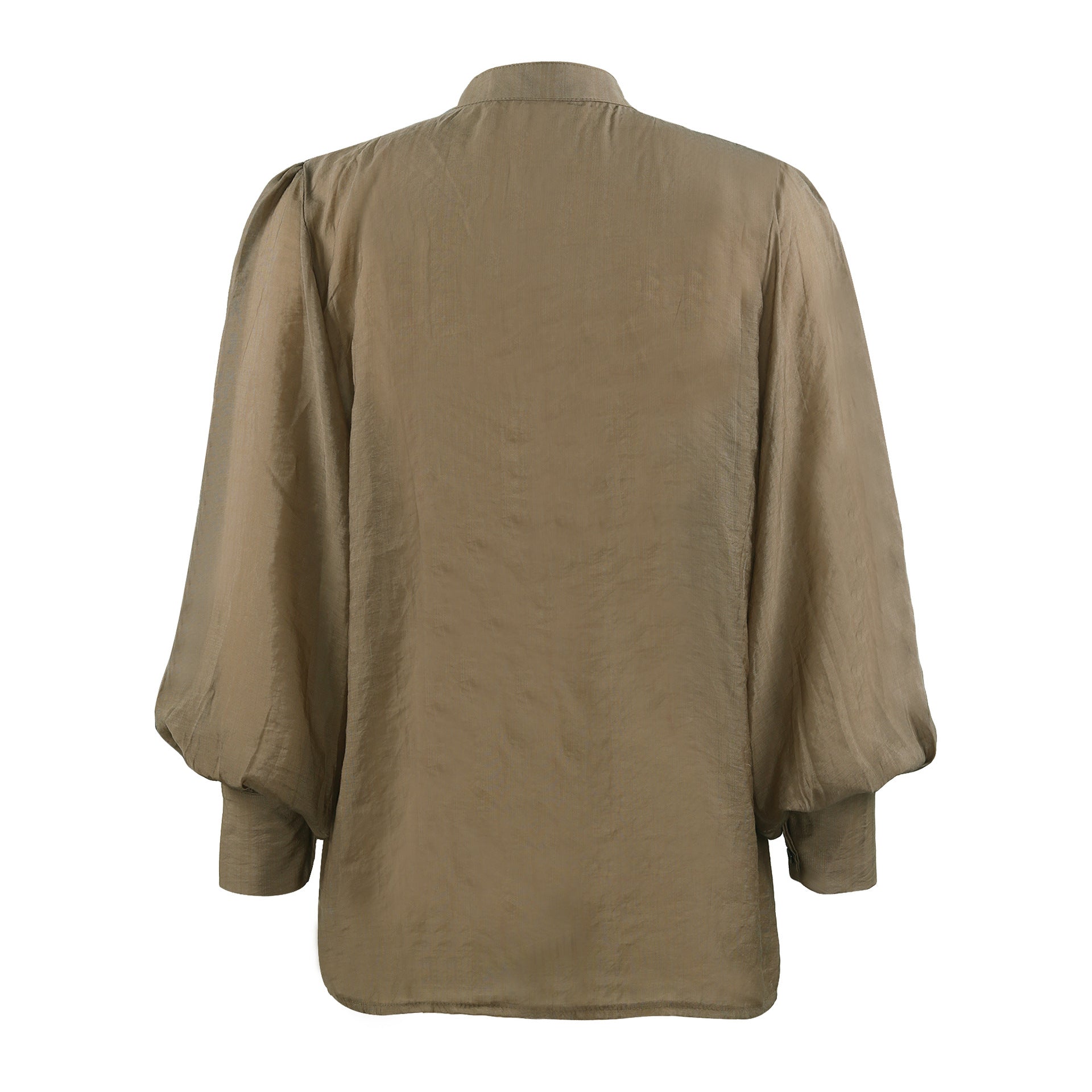 NTG Fad Shirts & Tops Puff Sleeve Loose Fashion Casual Top Shirt