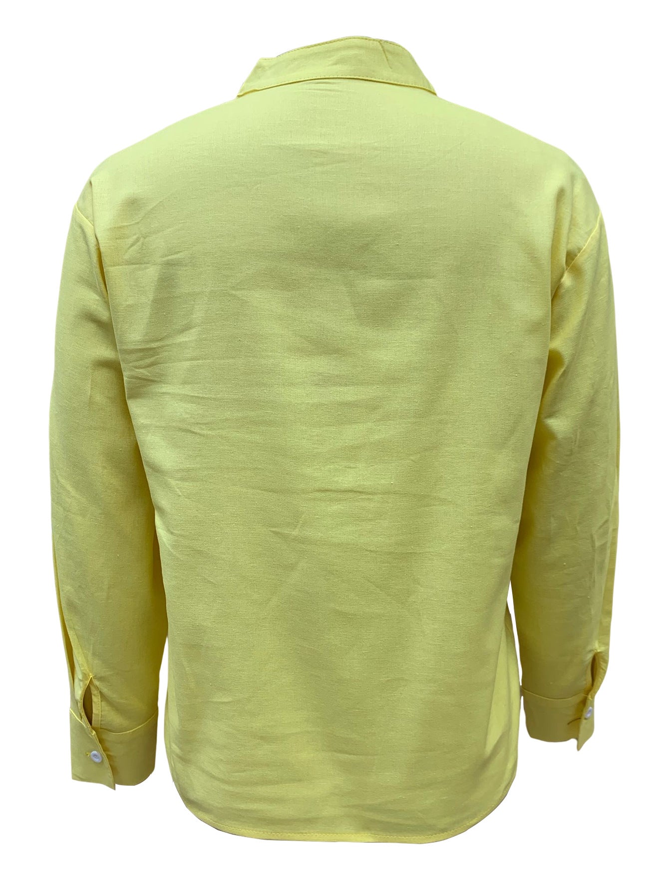 NTG Fad Shirts & Tops Stand Collar Casual Cotton Shirt